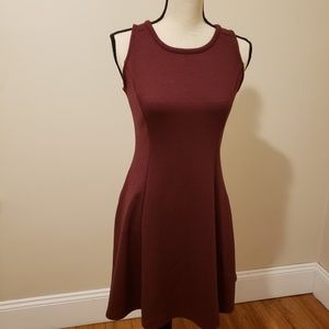 Burgundy Dress